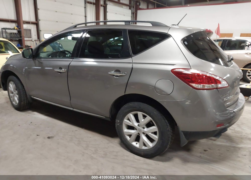 2011 NISSAN MURANO SL VIN: JN8AZ1MW0BW158373