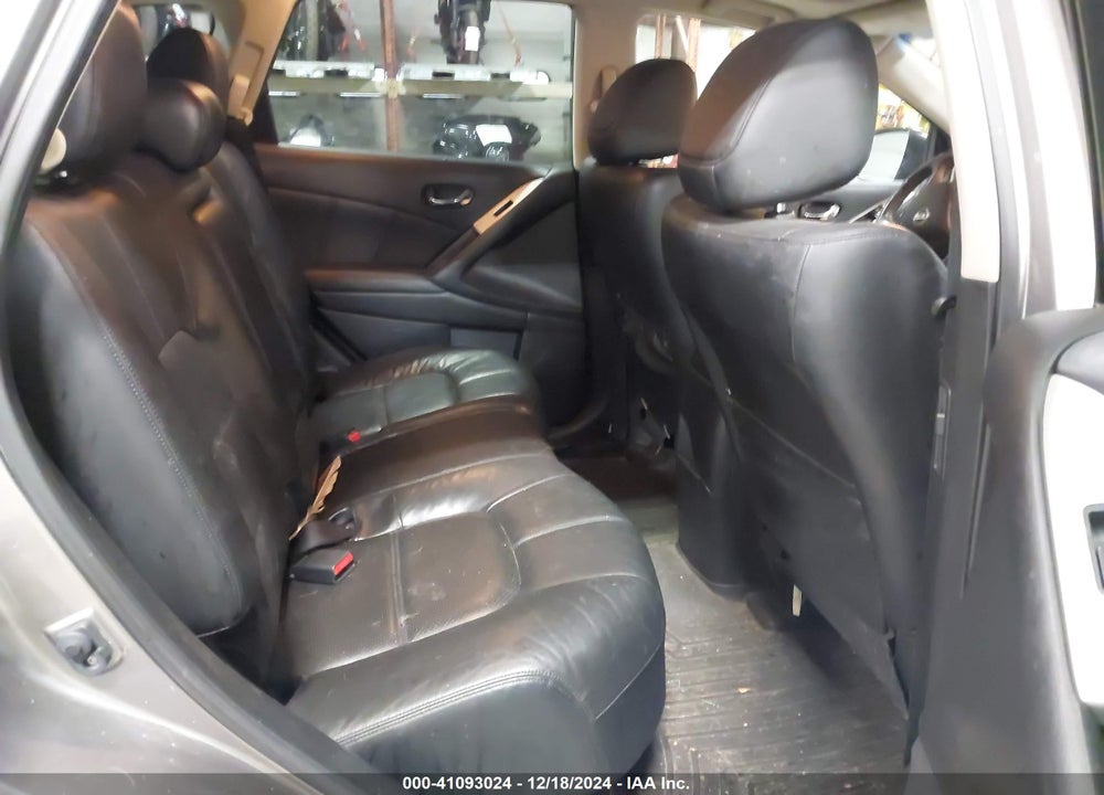 2011 NISSAN MURANO SL VIN: JN8AZ1MW0BW158373