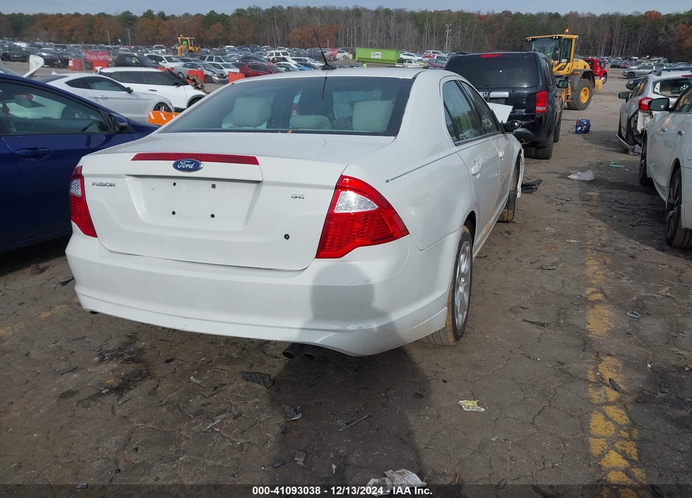 2011 FORD FUSION SE VIN: 3FAHP0HA1BR232630