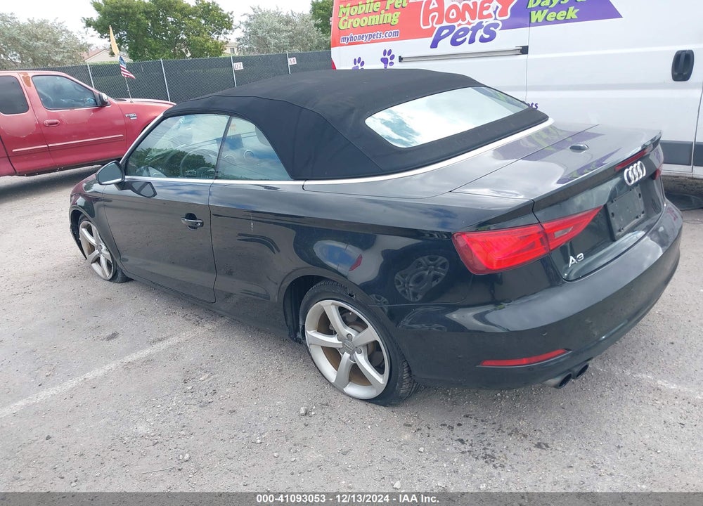 2015 AUDI A3 1.8T PREMIUM VIN: WAU6CLFF3F1097483