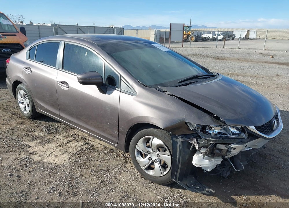 2015 HONDA CIVIC LX VIN: 19XFB2F56FE210282
