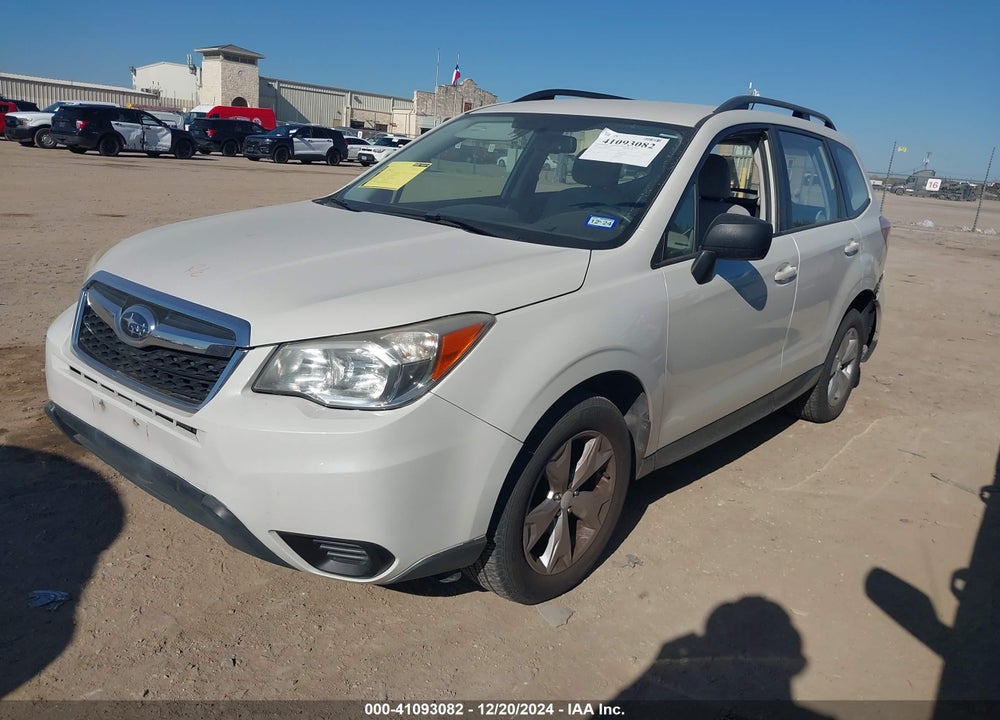 2015 SUBARU FORESTER 2.5I VIN: JF2SJABC6FH492418