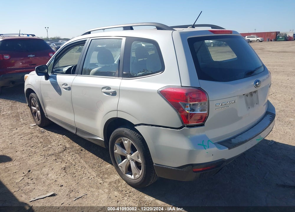 2015 SUBARU FORESTER 2.5I VIN: JF2SJABC6FH492418