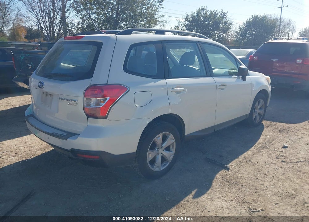 2015 SUBARU FORESTER 2.5I VIN: JF2SJABC6FH492418