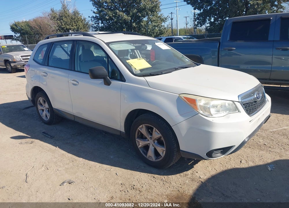 2015 SUBARU FORESTER 2.5I VIN: JF2SJABC6FH492418