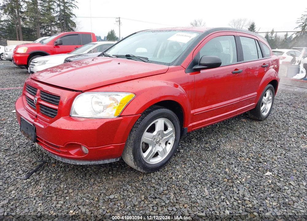 2007 DODGE CALIBER SXT VIN: 1B3HB48B27D568605