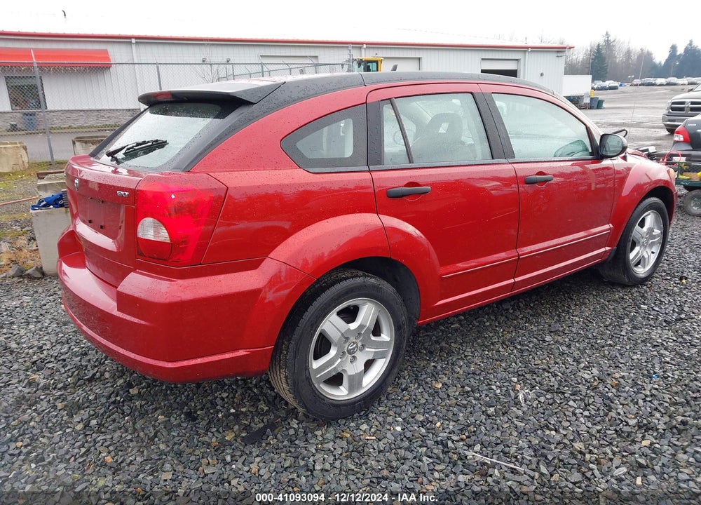 2007 DODGE CALIBER SXT VIN: 1B3HB48B27D568605