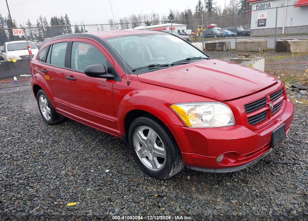 2007 DODGE CALIBER SXT VIN: 1B3HB48B27D568605