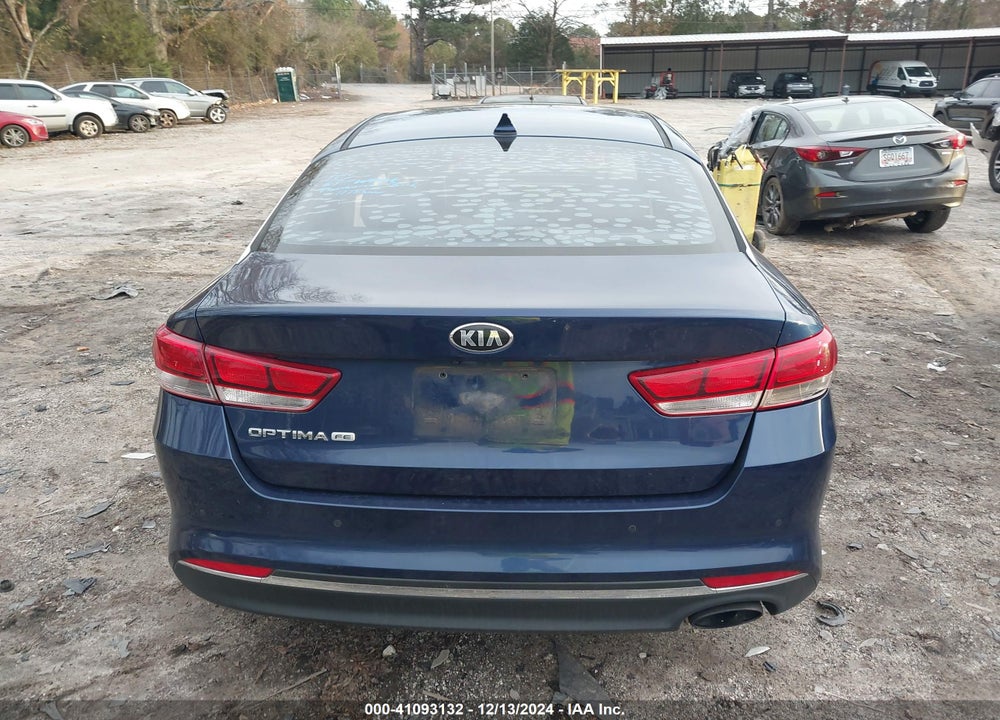 2016 KIA OPTIMA LX VIN: 5XXGT4L37GG083261