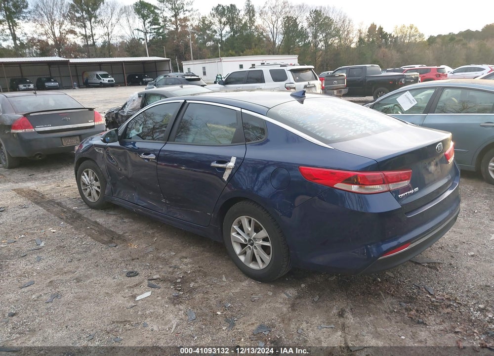 2016 KIA OPTIMA LX VIN: 5XXGT4L37GG083261