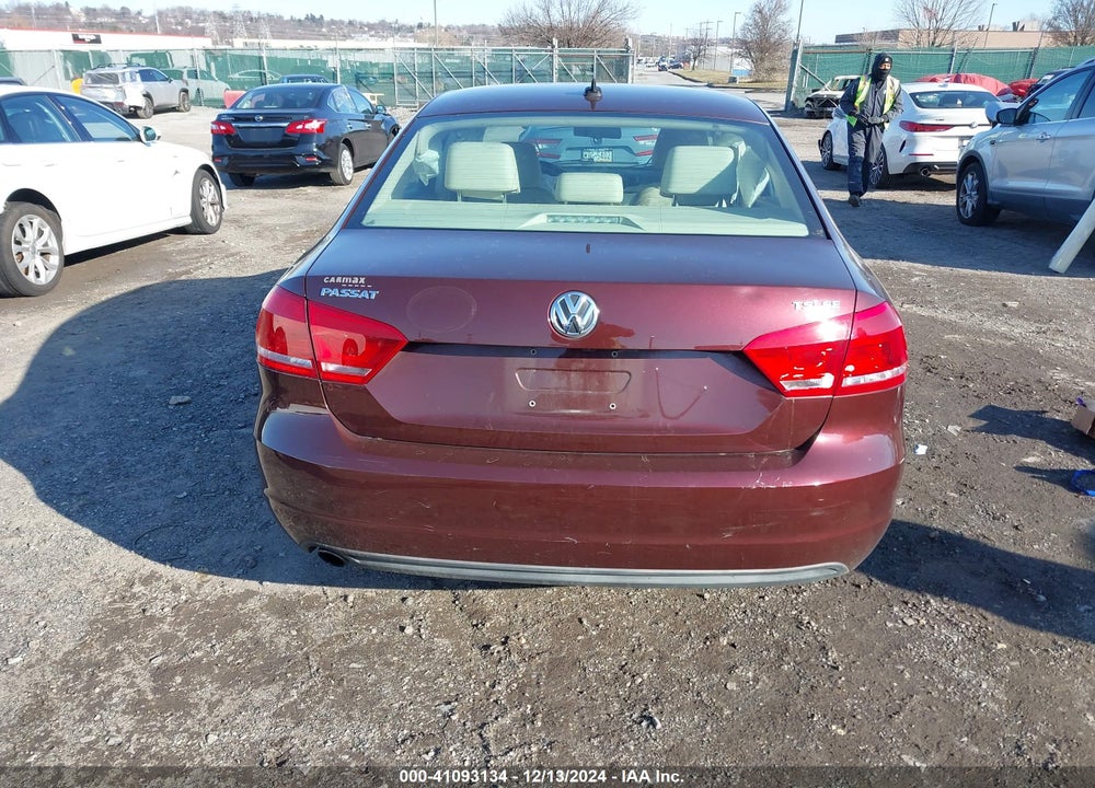 2014 VOLKSWAGEN PASSAT 1.8T SE VIN: 1VWBT7A3XEC087278