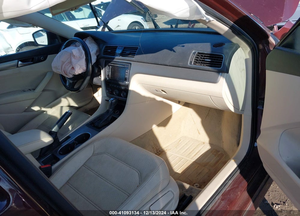 2014 VOLKSWAGEN PASSAT 1.8T SE VIN: 1VWBT7A3XEC087278