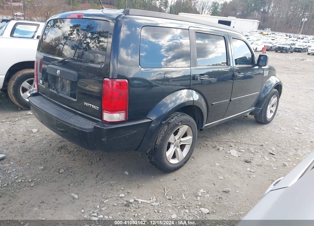 2011 DODGE NITRO SE VIN: 1D4PT2GK7BW535502