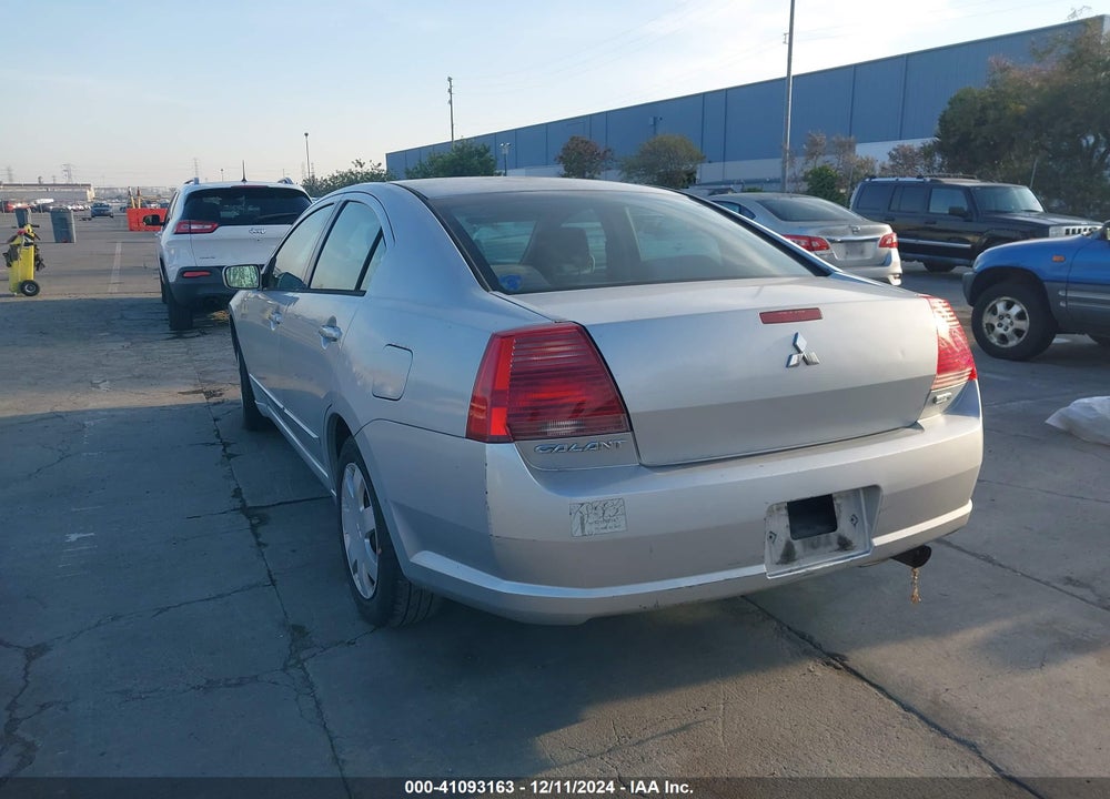 2004 MITSUBISHI GALANT ES VIN: 4A3AB36FX4E062913