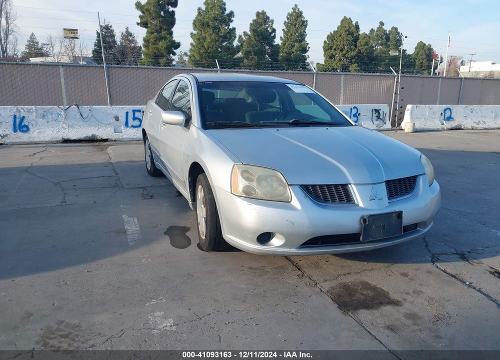 2004 MITSUBISHI GALANT ES VIN: 4A3AB36FX4E062913