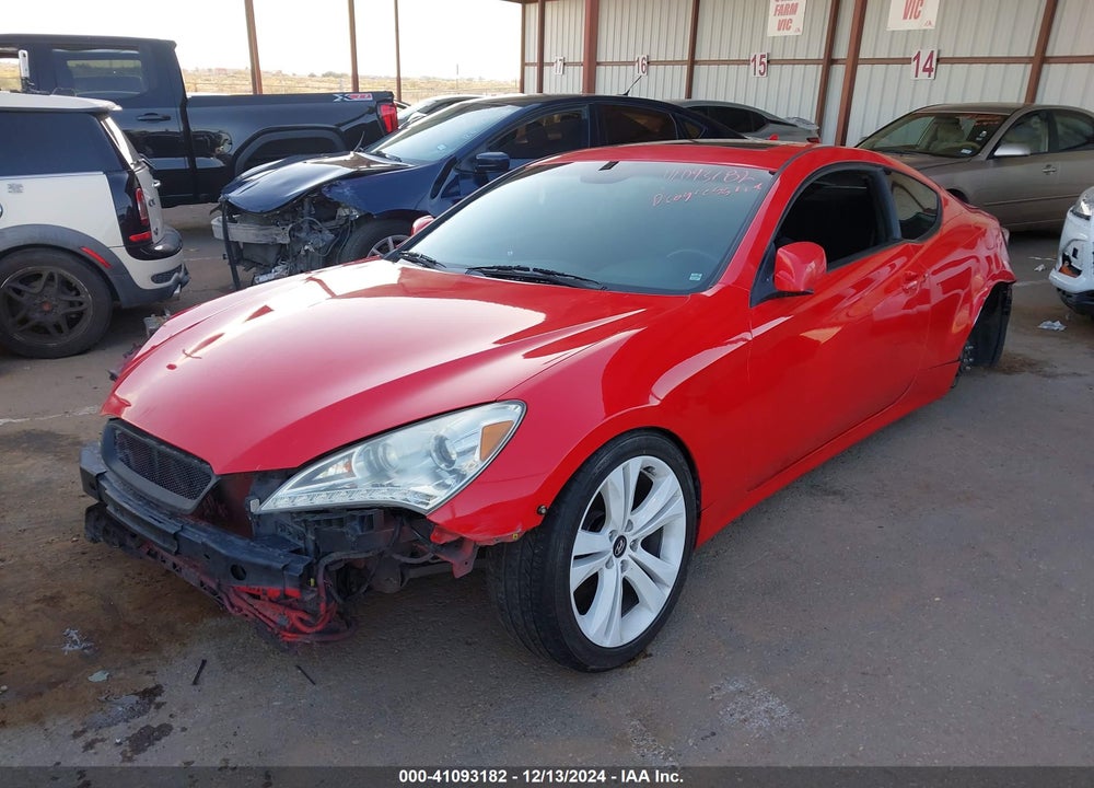 2010 HYUNDAI GENESIS VIN: KMHHT6KD6AU030624