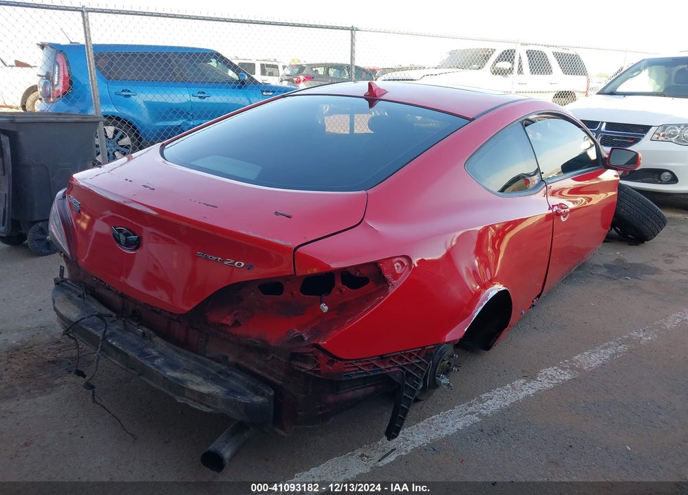 2010 HYUNDAI GENESIS VIN: KMHHT6KD6AU030624