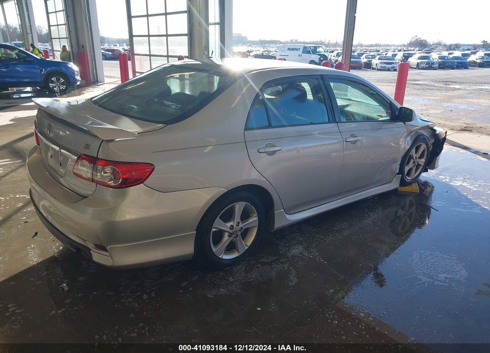 2011 TOYOTA COROLLA S VIN: 2T1BU4EE8BC661826