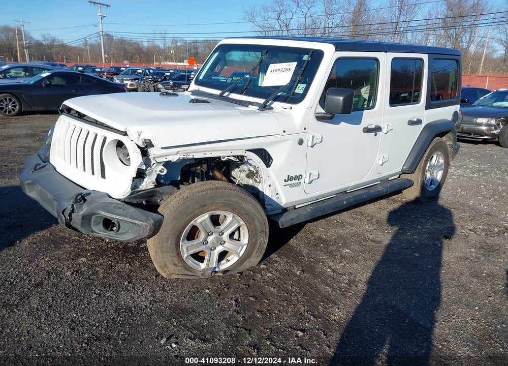 2018 JEEP WRANGLER UNLIMITED SPORT S 4X4 VIN: 1C4HJXDG7JW278117