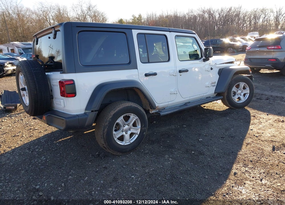 2018 JEEP WRANGLER UNLIMITED SPORT S 4X4 VIN: 1C4HJXDG7JW278117