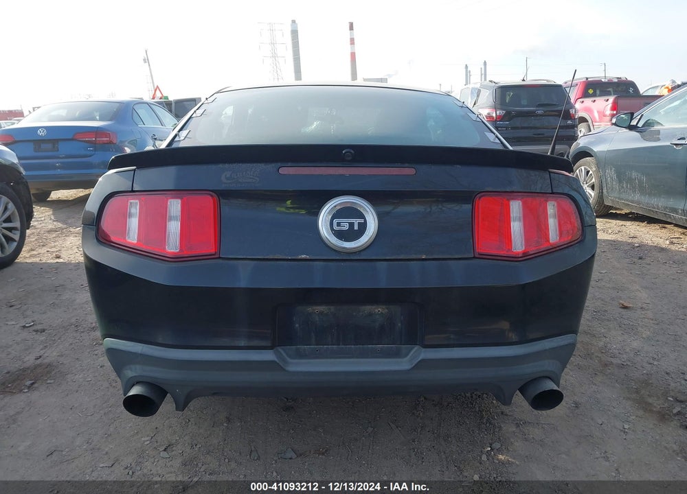 2011 FORD MUSTANG GT PREMIUM VIN: 1ZVBP8CF4B5133673