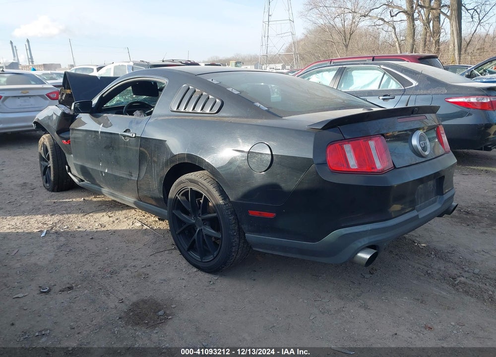 2011 FORD MUSTANG GT PREMIUM VIN: 1ZVBP8CF4B5133673