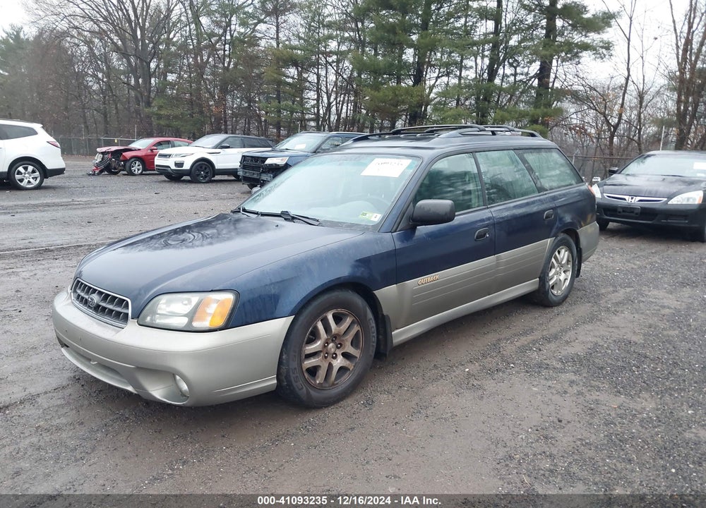 2003 SUBARU OUTBACK VIN: 4S3BH675737616148