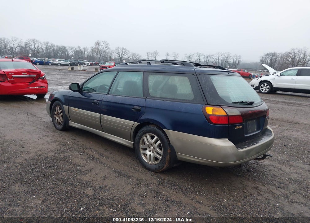 2003 SUBARU OUTBACK VIN: 4S3BH675737616148