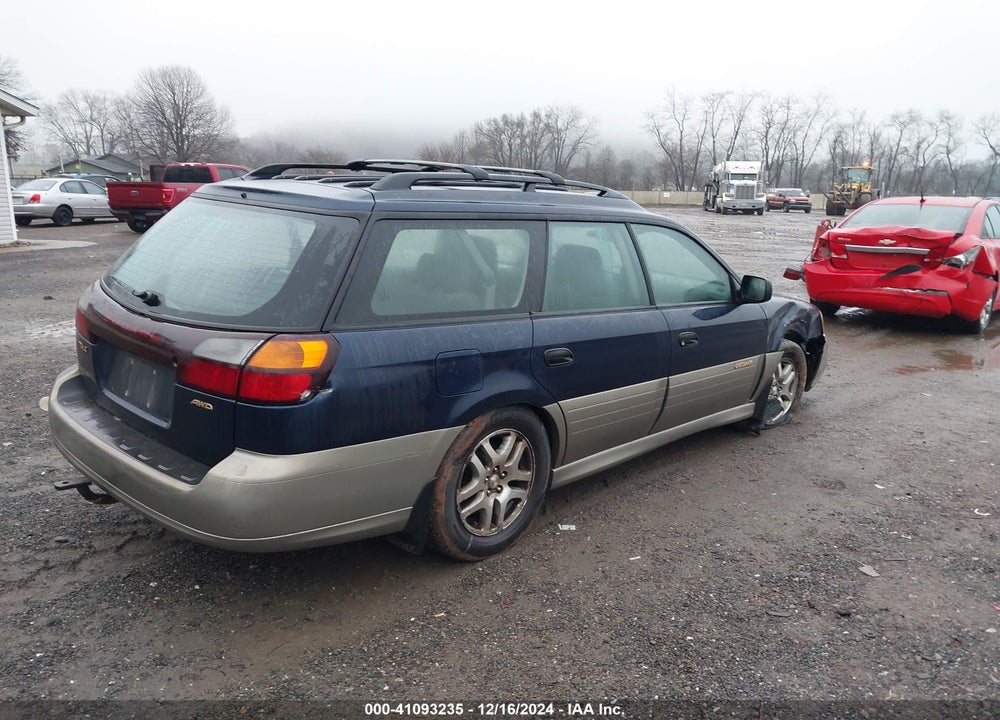 2003 SUBARU OUTBACK VIN: 4S3BH675737616148