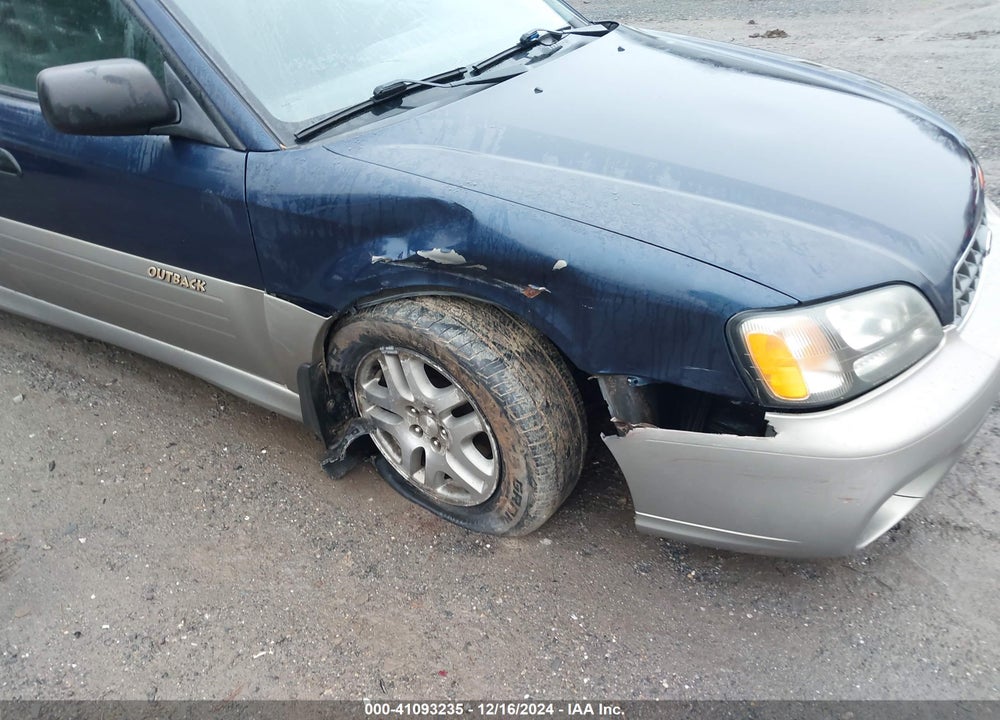 2003 SUBARU OUTBACK VIN: 4S3BH675737616148
