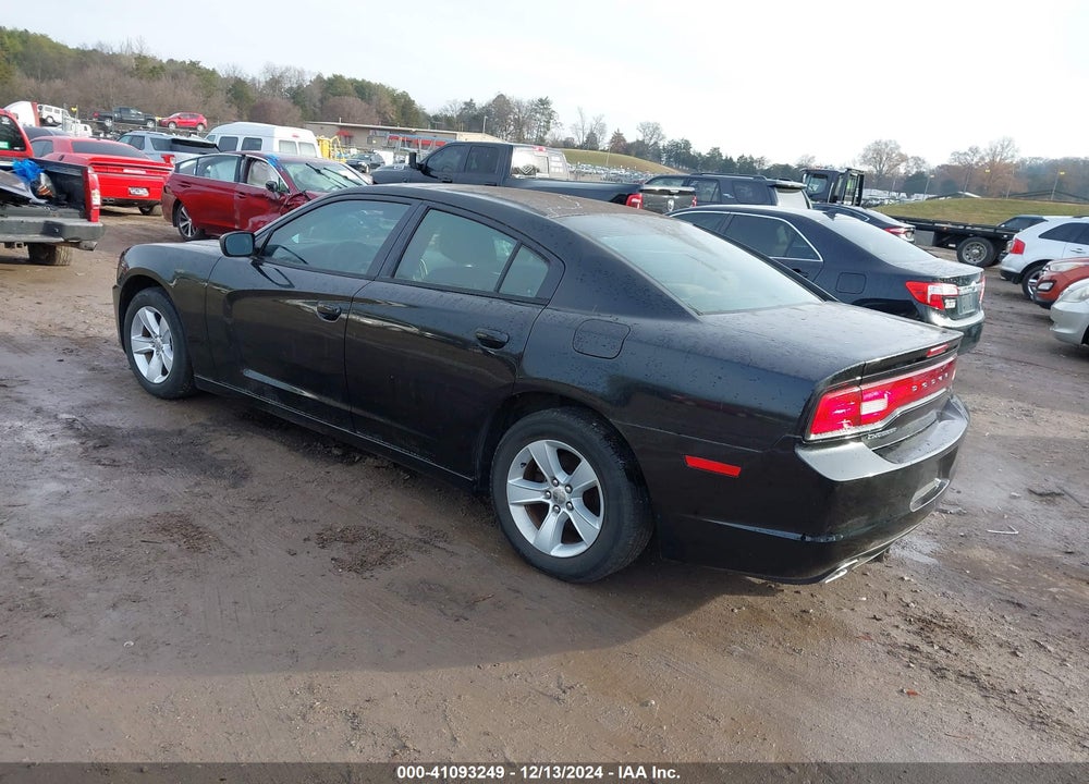 2013 DODGE CHARGER SE VIN: 2C3CDXBG5DH597446