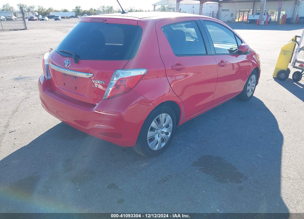 2012 TOYOTA YARIS VIN: JTDKTUD33CD503112
