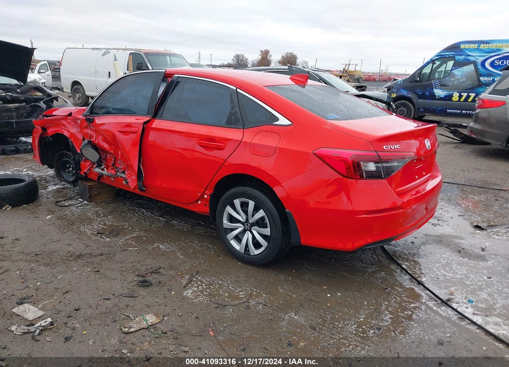 2022 HONDA CIVIC LX VIN: 2HGFE2F22NH595759