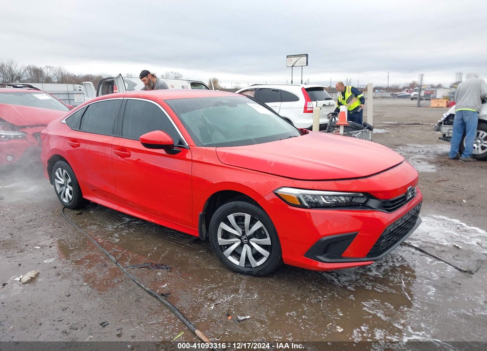 2022 HONDA CIVIC LX VIN: 2HGFE2F22NH595759