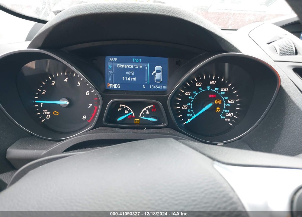 2014 FORD ESCAPE SE VIN: 1FMCU9GXXEUE44801