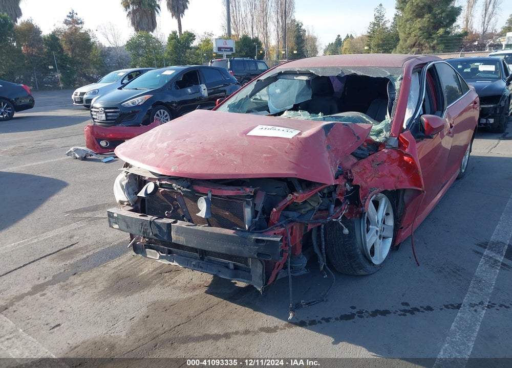 2012 TOYOTA CAMRY SE VIN: 4T1BF1FK6CU604473
