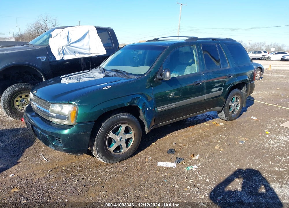 2004 CHEVROLET TRAILBLAZER LS VIN: 1GNDT13SX42179015