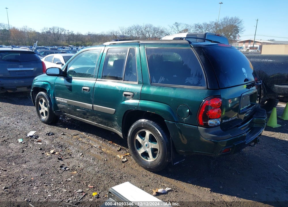 2004 CHEVROLET TRAILBLAZER LS VIN: 1GNDT13SX42179015