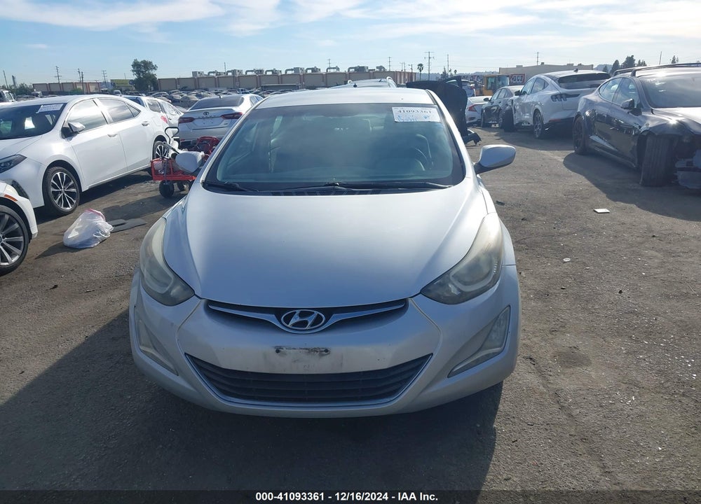 2014 HYUNDAI ELANTRA SE VIN: 5NPDH4AE8EH500350