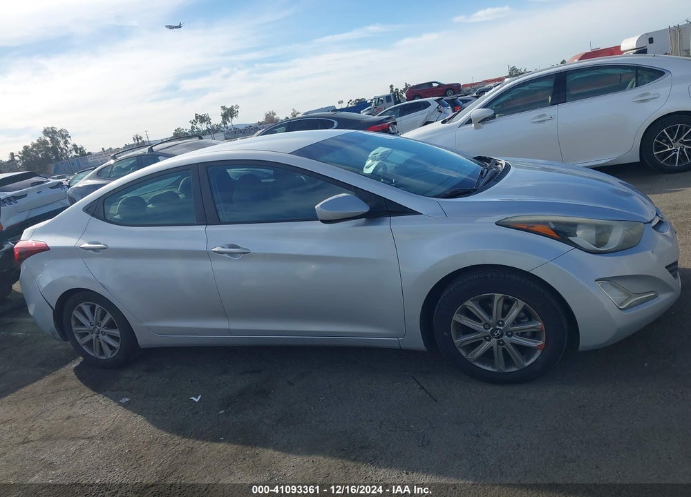 2014 HYUNDAI ELANTRA SE VIN: 5NPDH4AE8EH500350