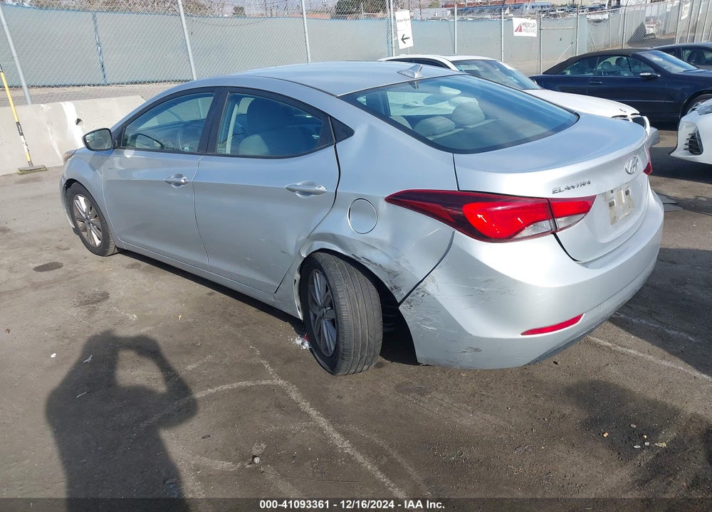 2014 HYUNDAI ELANTRA SE VIN: 5NPDH4AE8EH500350