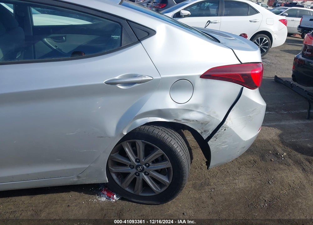 2014 HYUNDAI ELANTRA SE VIN: 5NPDH4AE8EH500350