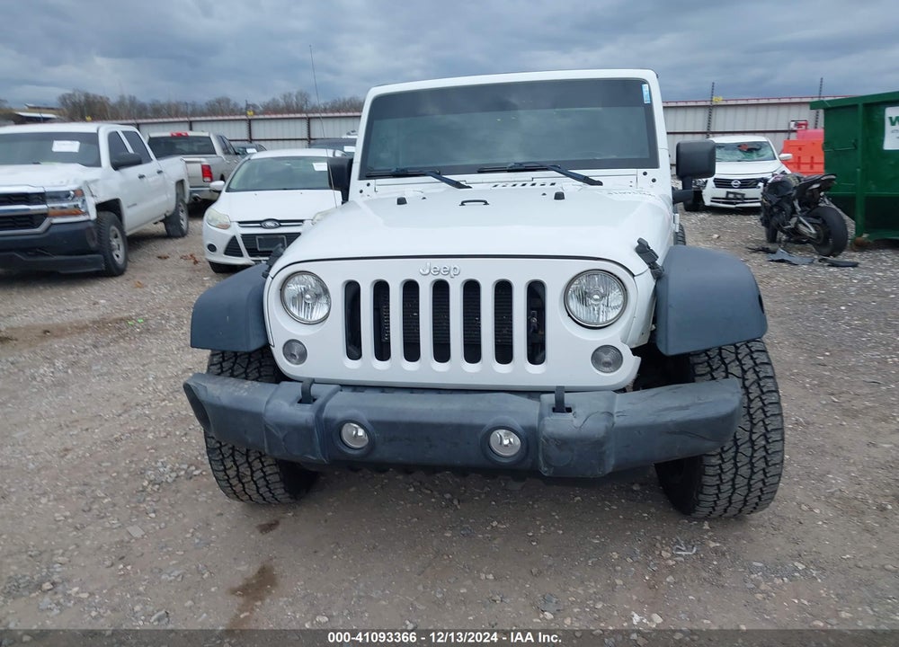 2016 JEEP WRANGLER UNLIMITED SPORT VIN: 1C4BJWDG5GL286310