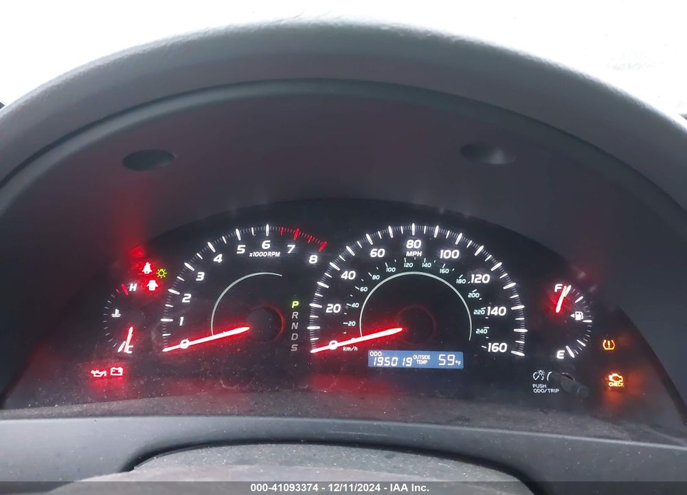 2007 TOYOTA CAMRY LE V6 VIN: 4T1BK46K87U541573