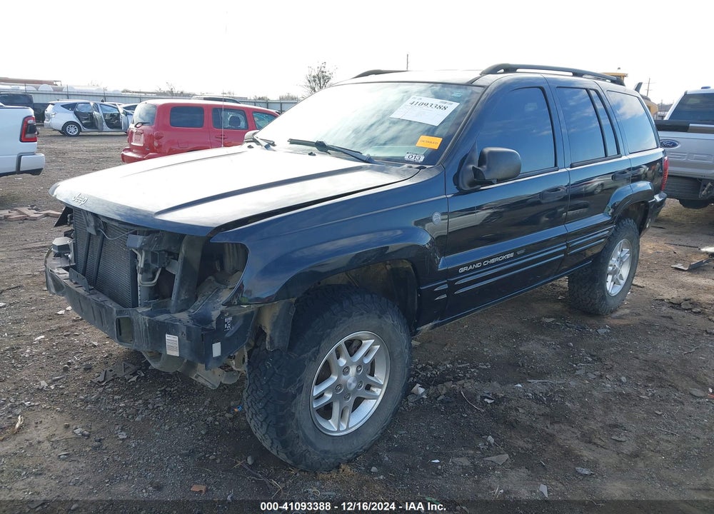 2004 JEEP GRAND CHEROKEE LAREDO VIN: 1J4GW48N04C428184