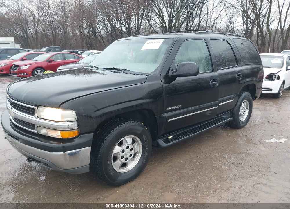 2001 CHEVROLET TAHOE LT VIN: 1GNEK13T41R142321