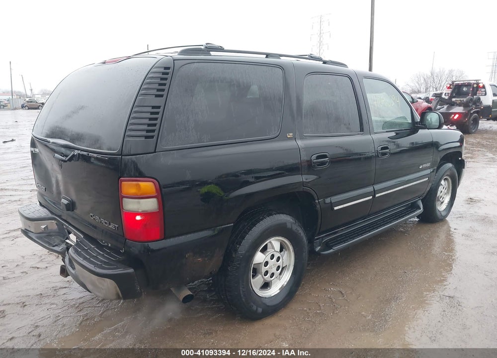 2001 CHEVROLET TAHOE LT VIN: 1GNEK13T41R142321