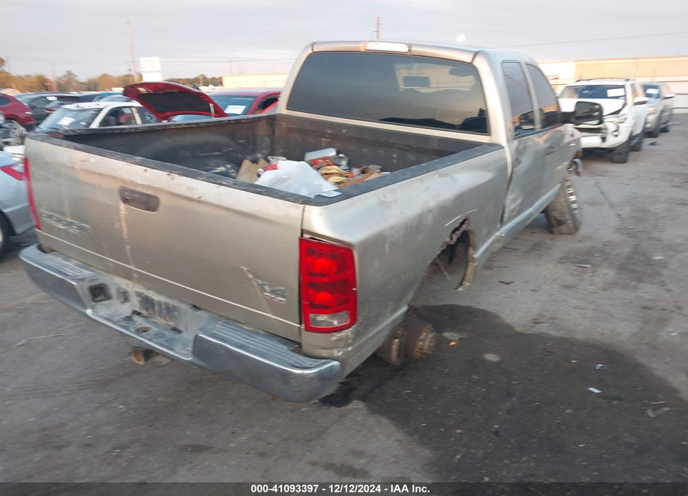 2004 DODGE RAM 2500 SLT/LARAMIE VIN: 3D7KU28C94G219750