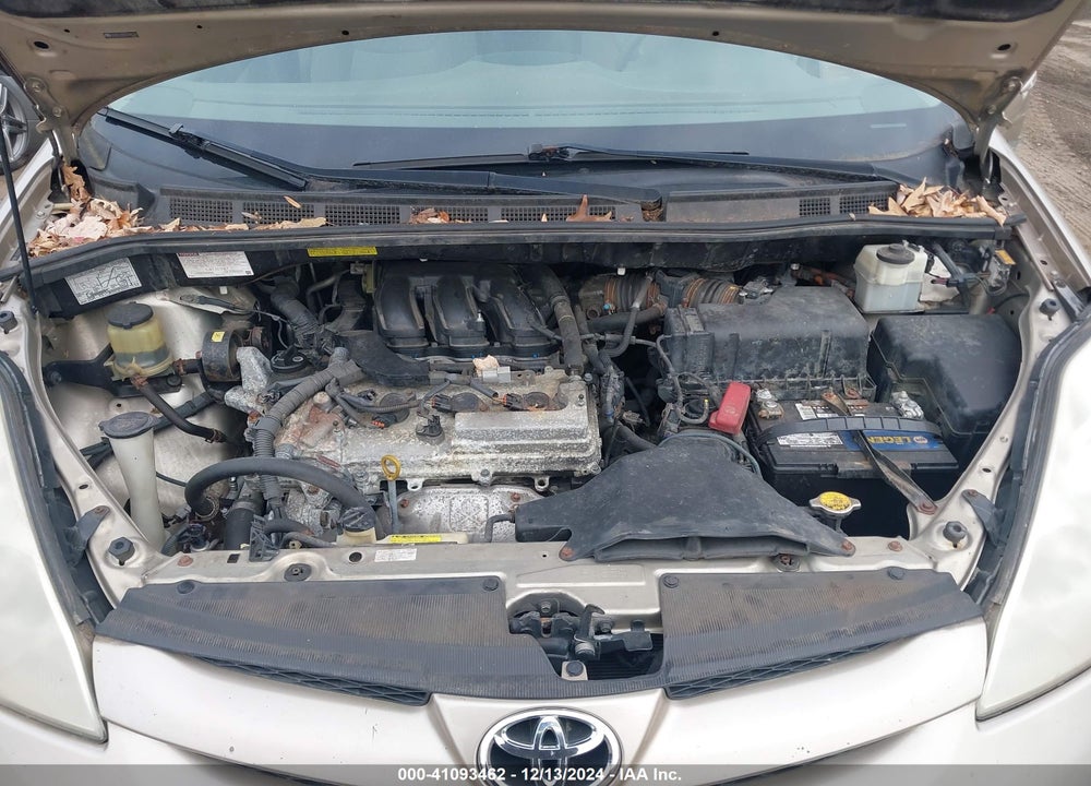 2007 TOYOTA SIENNA LE VIN: 5TDZK23C87S086314