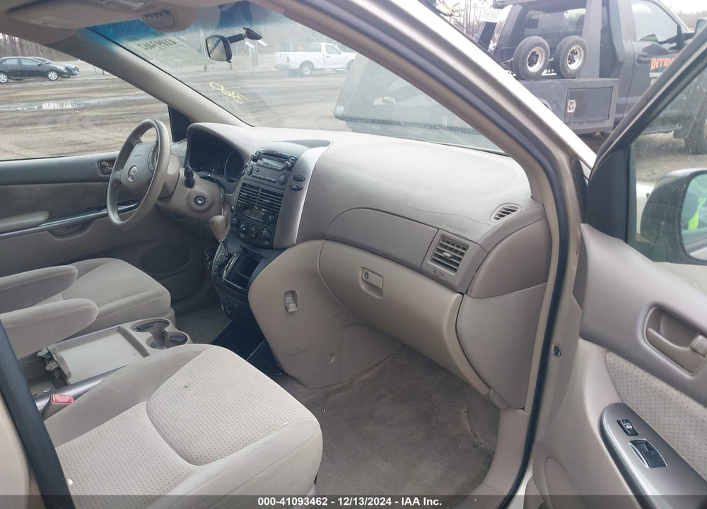 2007 TOYOTA SIENNA LE VIN: 5TDZK23C87S086314
